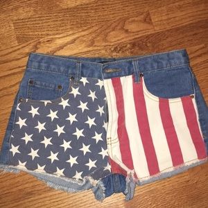 American Flag shorts
